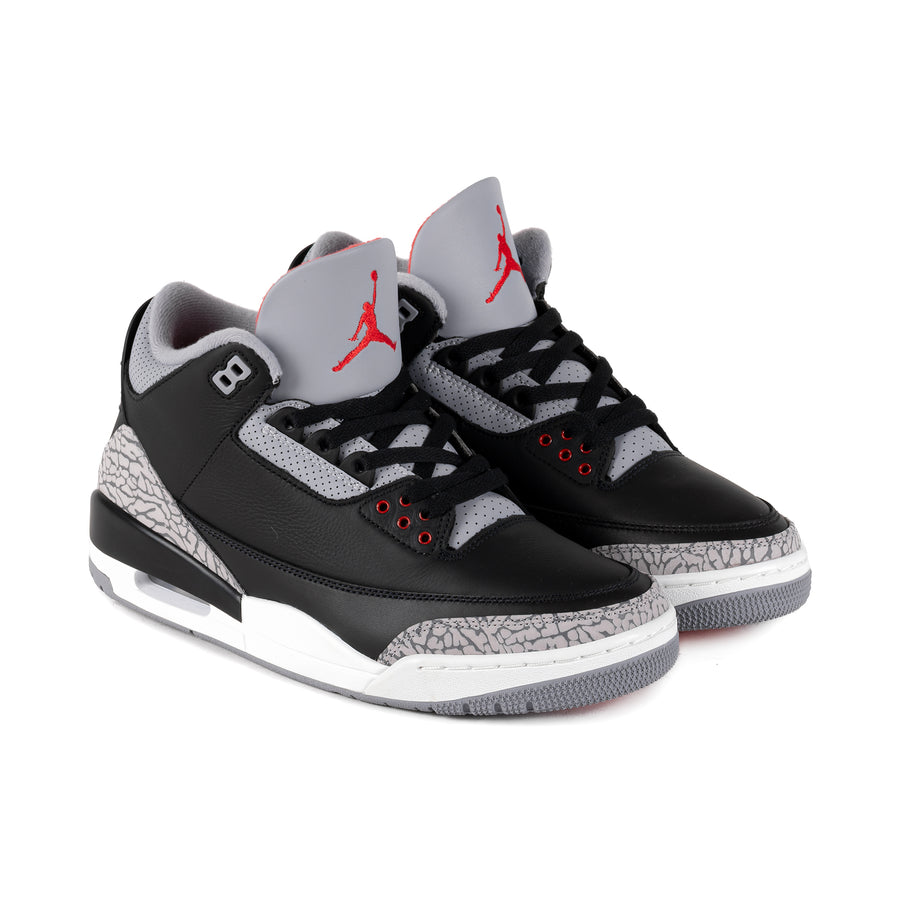 Nike Air Jordan 3 Retro Black/Fire Red/Cement Grey/Summit White DN3707-010