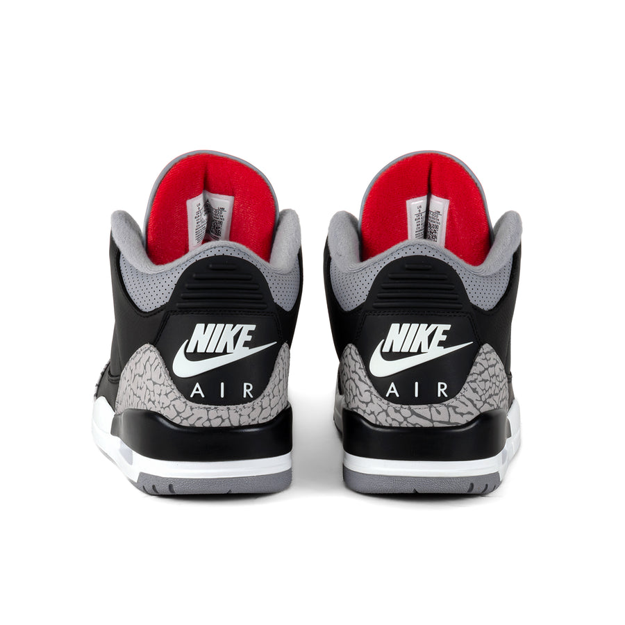 Nike Air Jordan 3 Retro Black/Fire Red/Cement Grey/Summit White DN3707-010