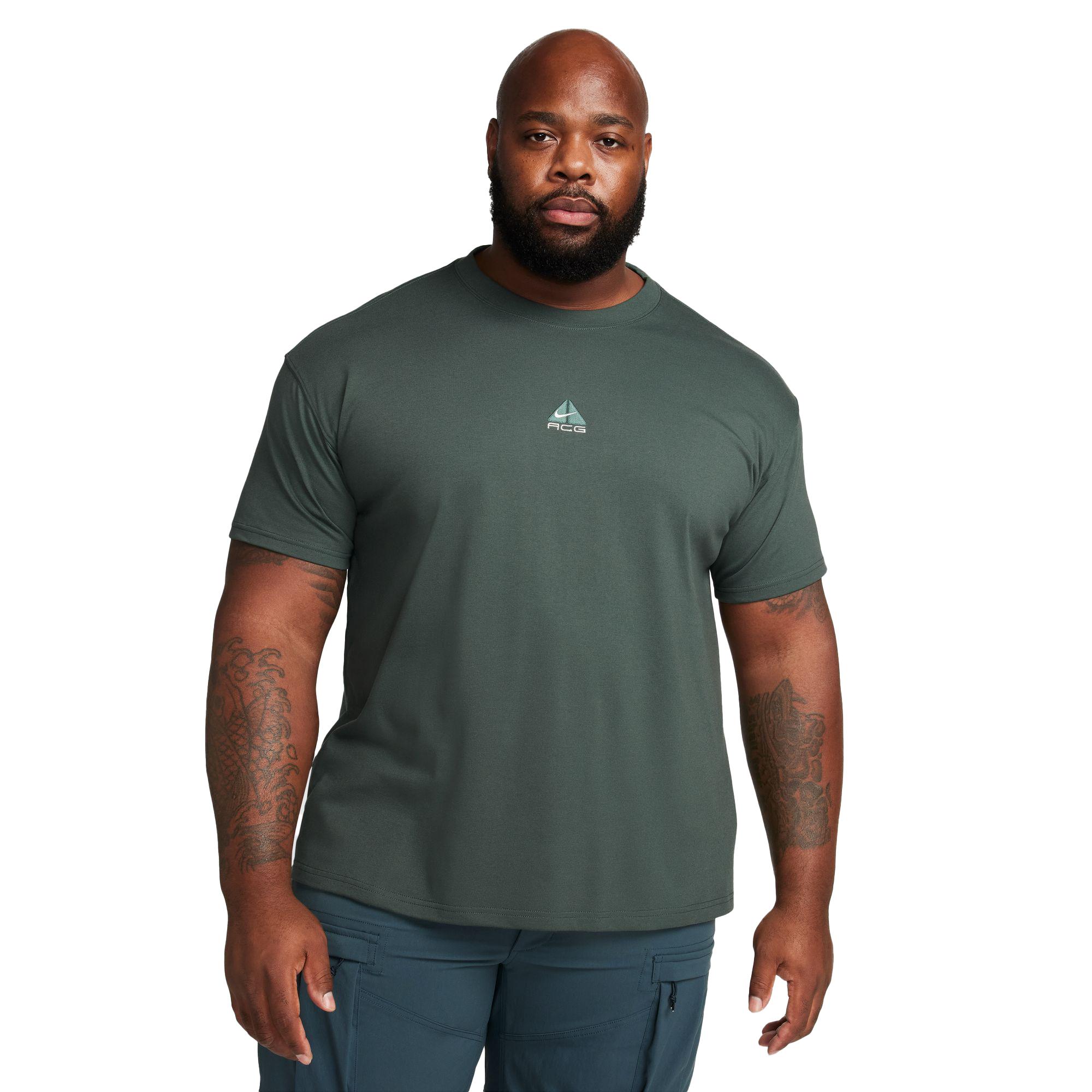 Nike acg top t shirt green