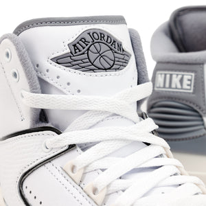 Nike Air Jordan 2 Retro GS "White/Cement Grey" White/Cement Grey-Sail-Black DQ8562-100