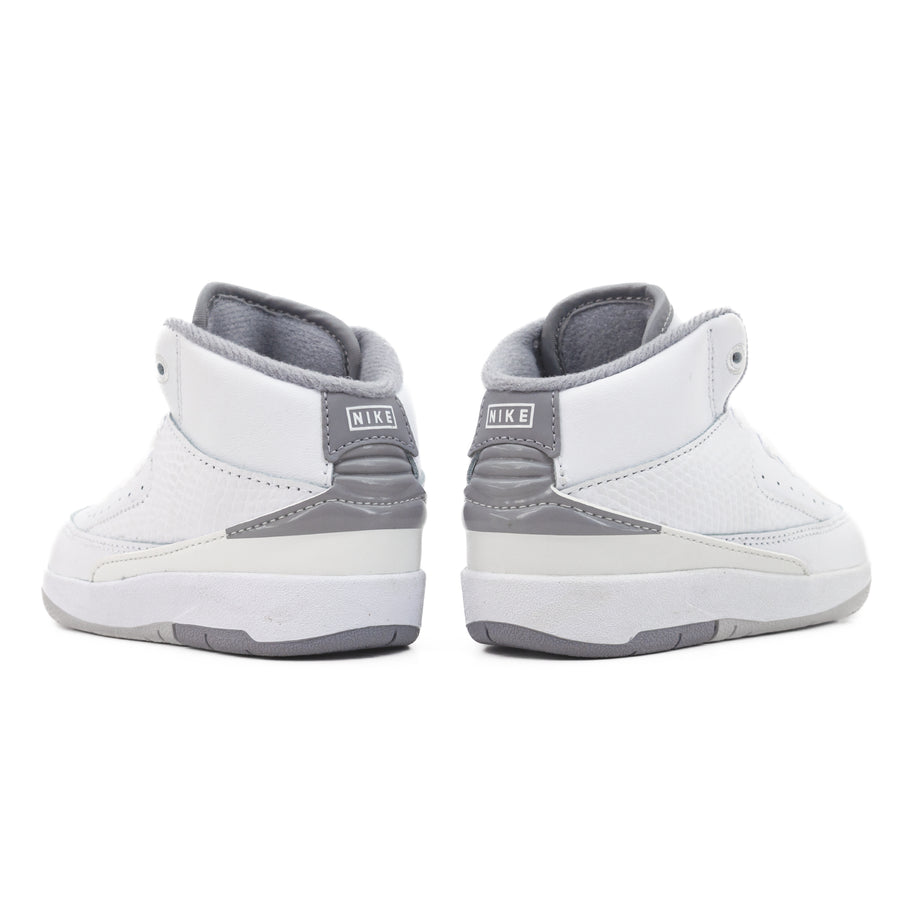 Nike Air Jordan 2 Retro TD "White/Cement Grey" White/Cement Grey-Sail-Black DQ8563-100