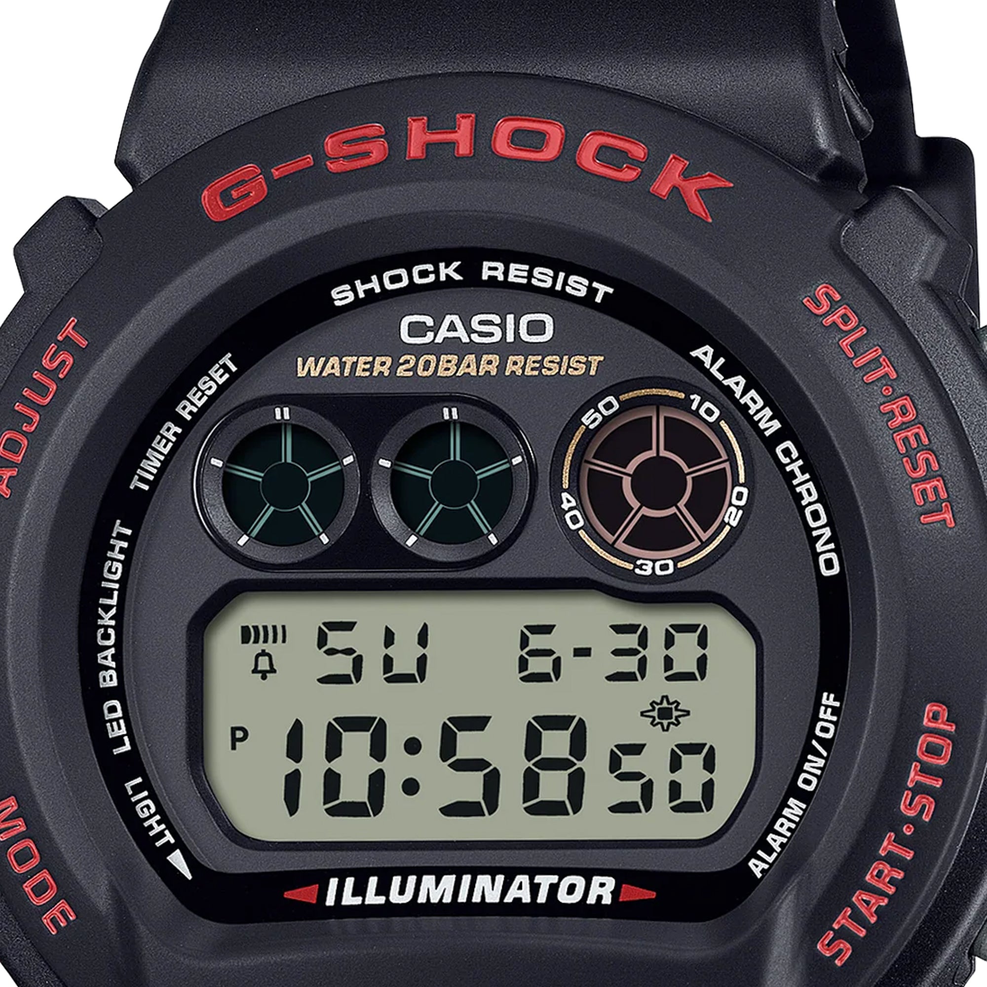 Casio G-SHOCK 6900 Line 30th Anniversary Model Black DW6900TR-1D