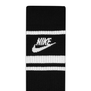 Nike Sportswear Dri-Fit Everyday Essential Crew Socks (3 Pairs) Black/White DX5089-010