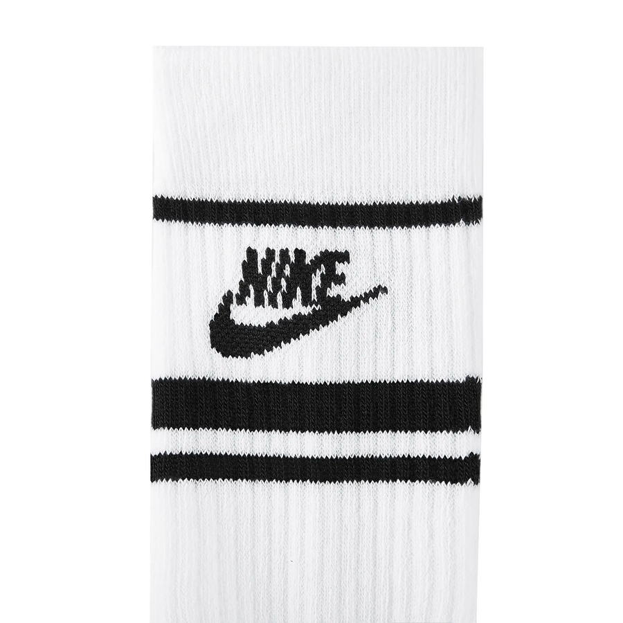 Nike Sportswear Dri-Fit Everyday Essential Crew Socks (3 Pairs) White/Black/Black DX5089-103