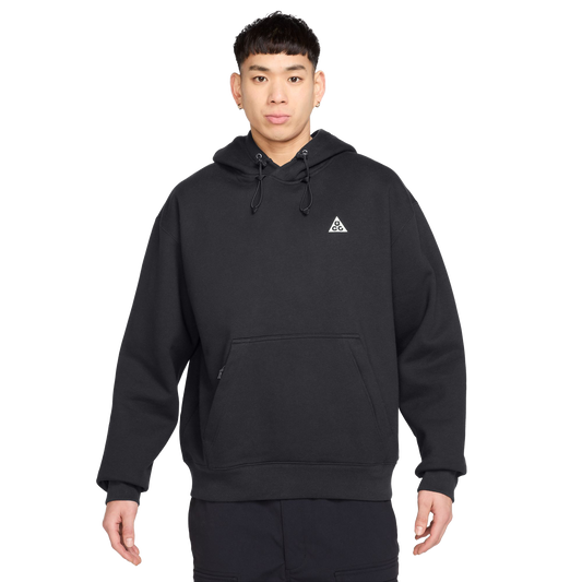 Nike ACG "Tuff Fleece" Pullover Hoodie Black/Anthracite/Summit White DZ3392-011