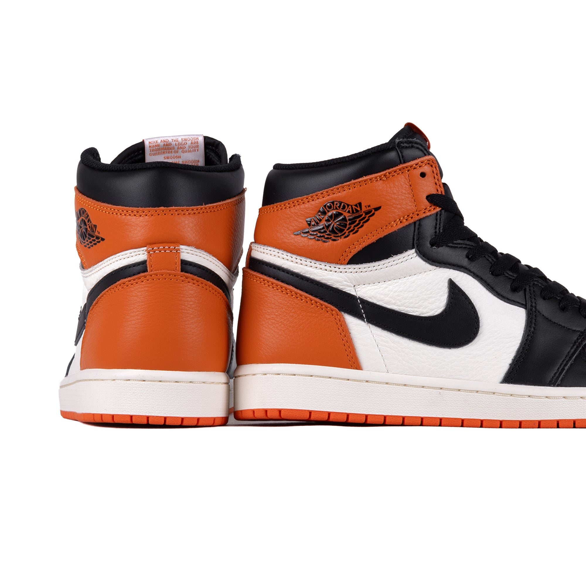 Nike Air Jordan 1 Retro High OG "Shattered Backboard" Black/Black/Sail/Starfish DZ5485-008