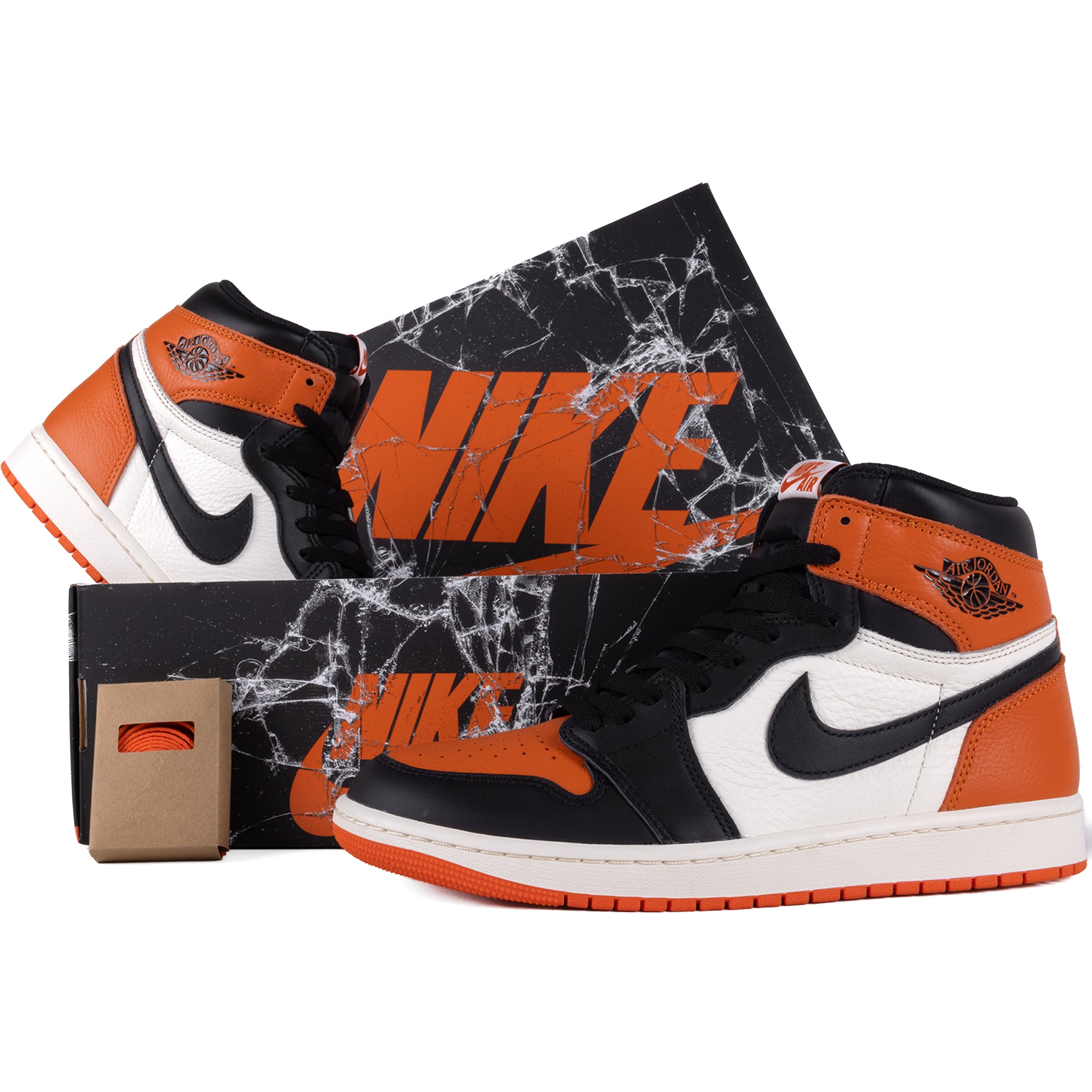 Nike Air Jordan 1 Retro High OG "Shattered Backboard" Black/Black/Sail/Starfish DZ5485-008