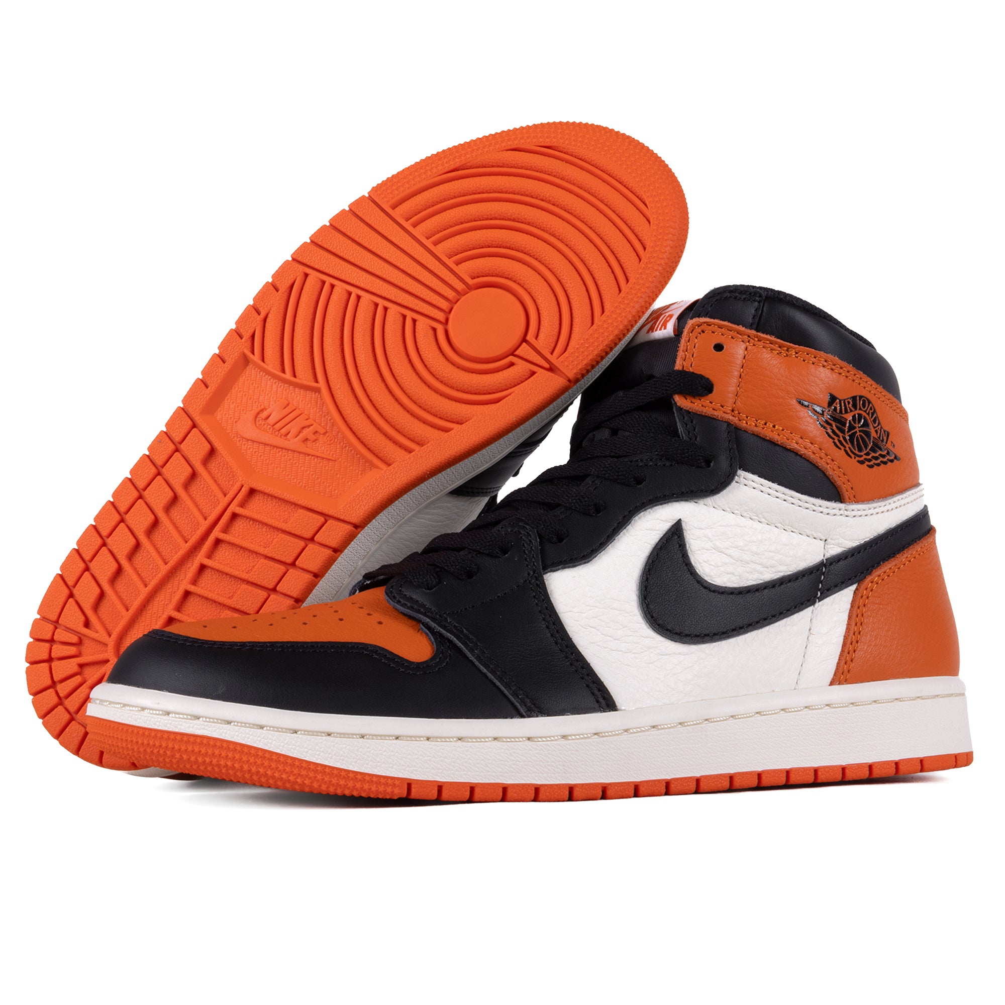 Nike Air Jordan 1 Retro High OG "Shattered Backboard" Black/Black/Sail/Starfish DZ5485-008