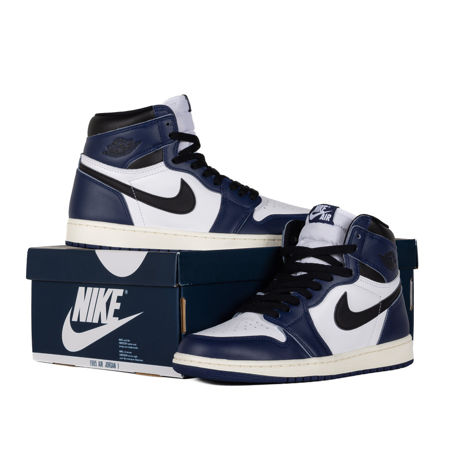 Nike Air Jordan 1 Retro High OG Midnight Navy/Black-White-Sail DZ5485-401