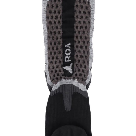ROA Bones Long Socks Dark Grey FW25