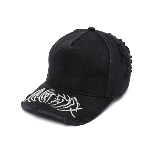 Heliot Emil Distorted Cap Black