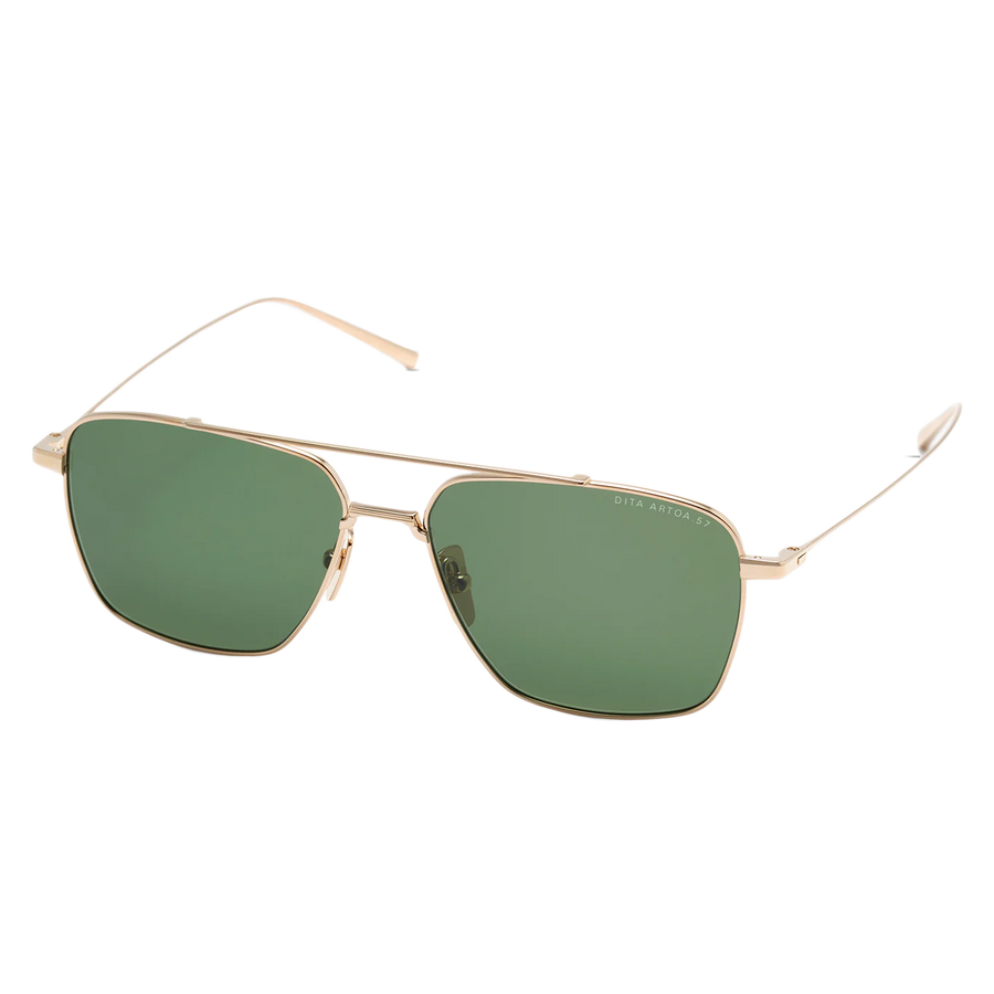 Dita ARTOA.57 White Gold w/ Green DTS181-A-02