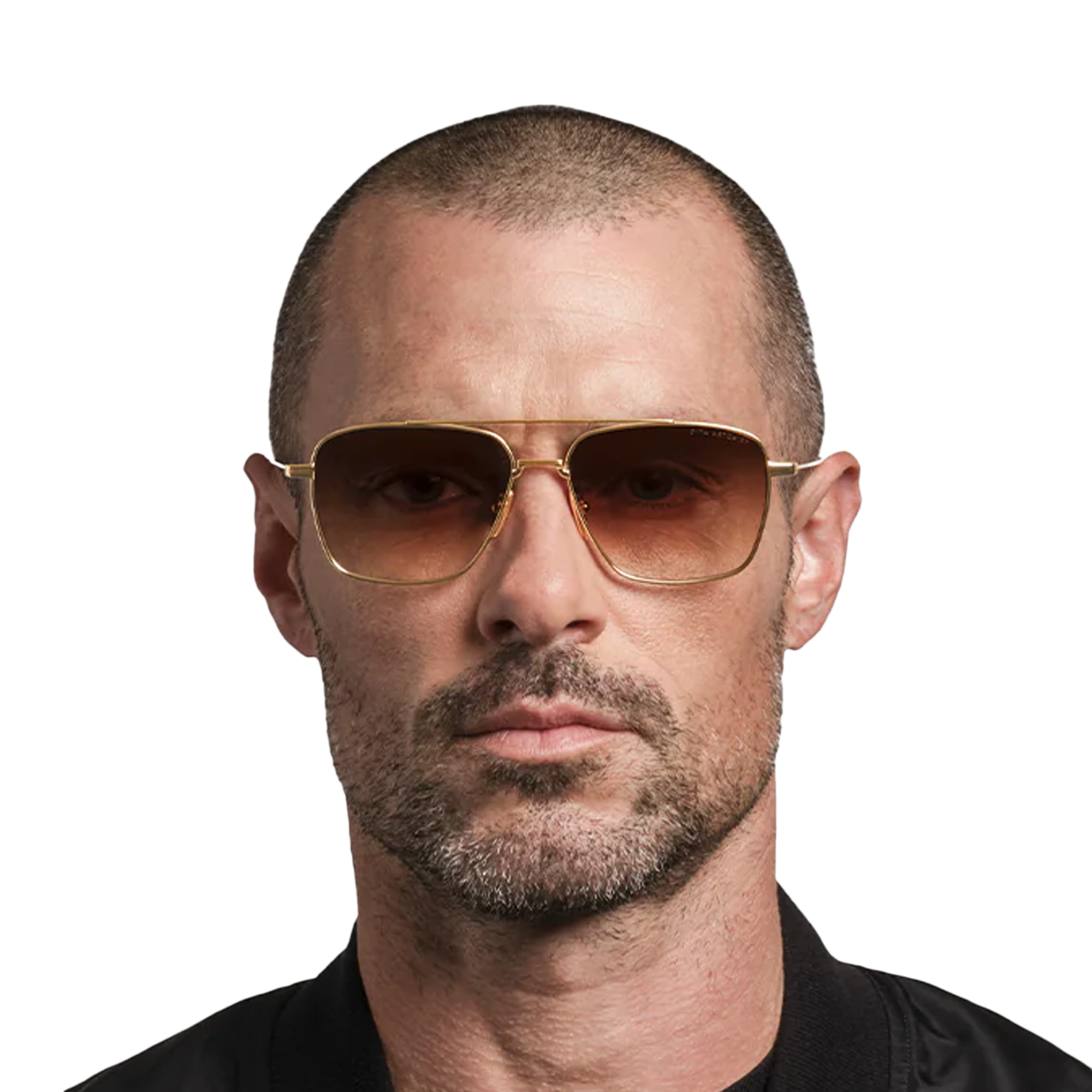 Dita ARTOA.57 Yellow Gold w/ Brown to Clear Gradient DTS181-A-01