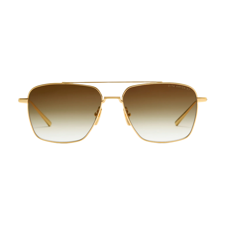 Dita ARTOA.57 Yellow Gold w/ Brown to Clear Gradient DTS181-A-01