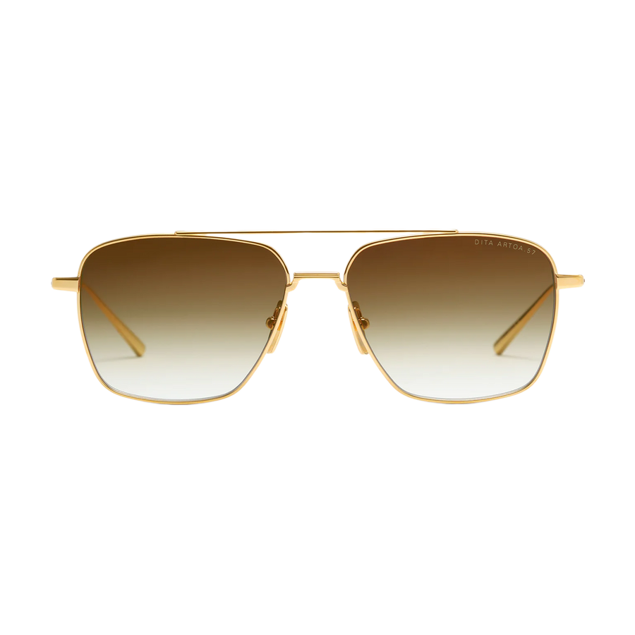 Dita ARTOA.57 Yellow Gold w/ Brown to Clear Gradient DTS181-A-01