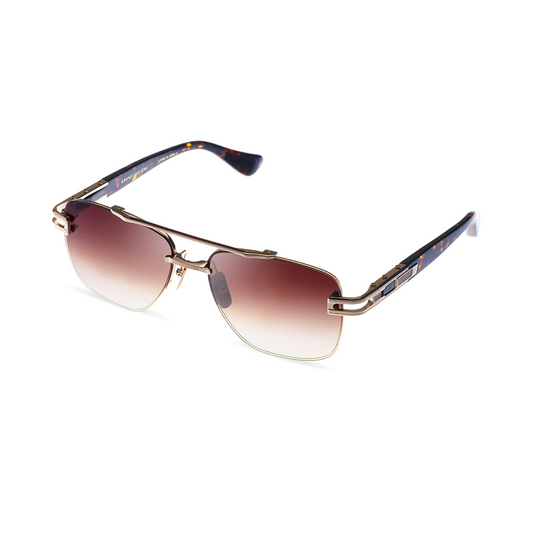 Dita Grand-Evo One White Gold/Brown Frame w/ Dark Brown to Clear Lens DTS138-A-02-Z