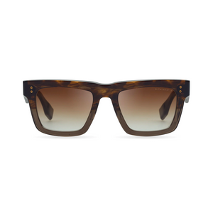 Dita | Mastix | Brown Swirl to Crystal Brown Frame w/ Dark Brown to Clear Gradient | DTS712-A-02