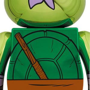 Medicom Toy Be@rbrick Donatello Chrome 1000%