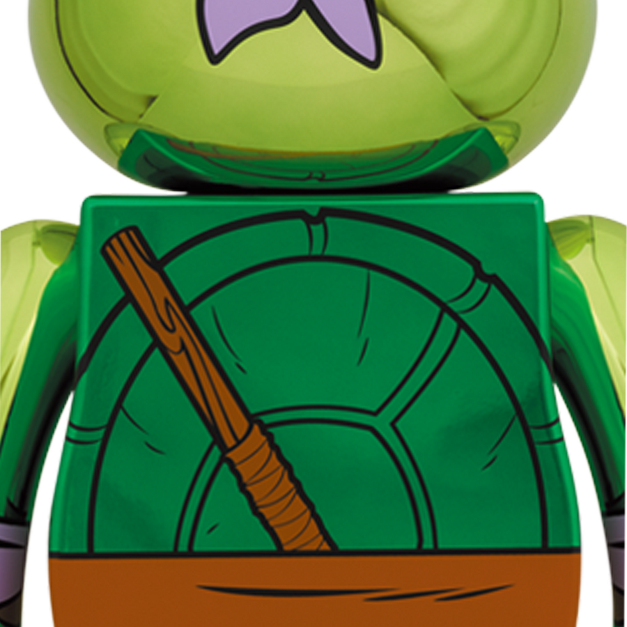 Medicom Toy Be@rbrick Donatello Chrome 1000%
