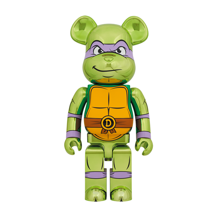 Medicom Toy Be@rbrick Donatello Chrome 1000%