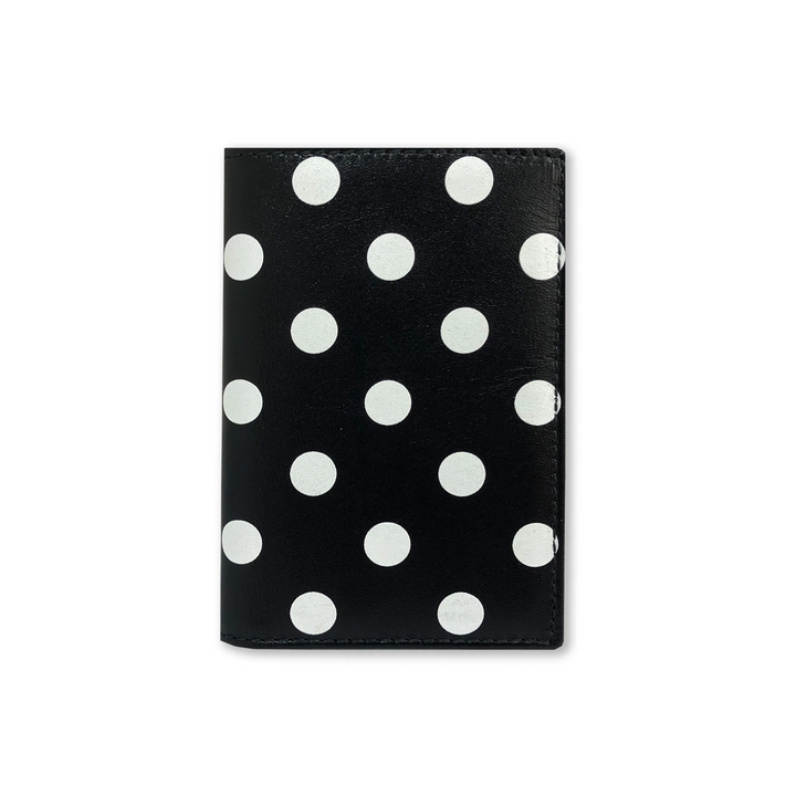 COMME des GARCONS WALLET Dot Leather Black SA6400PD