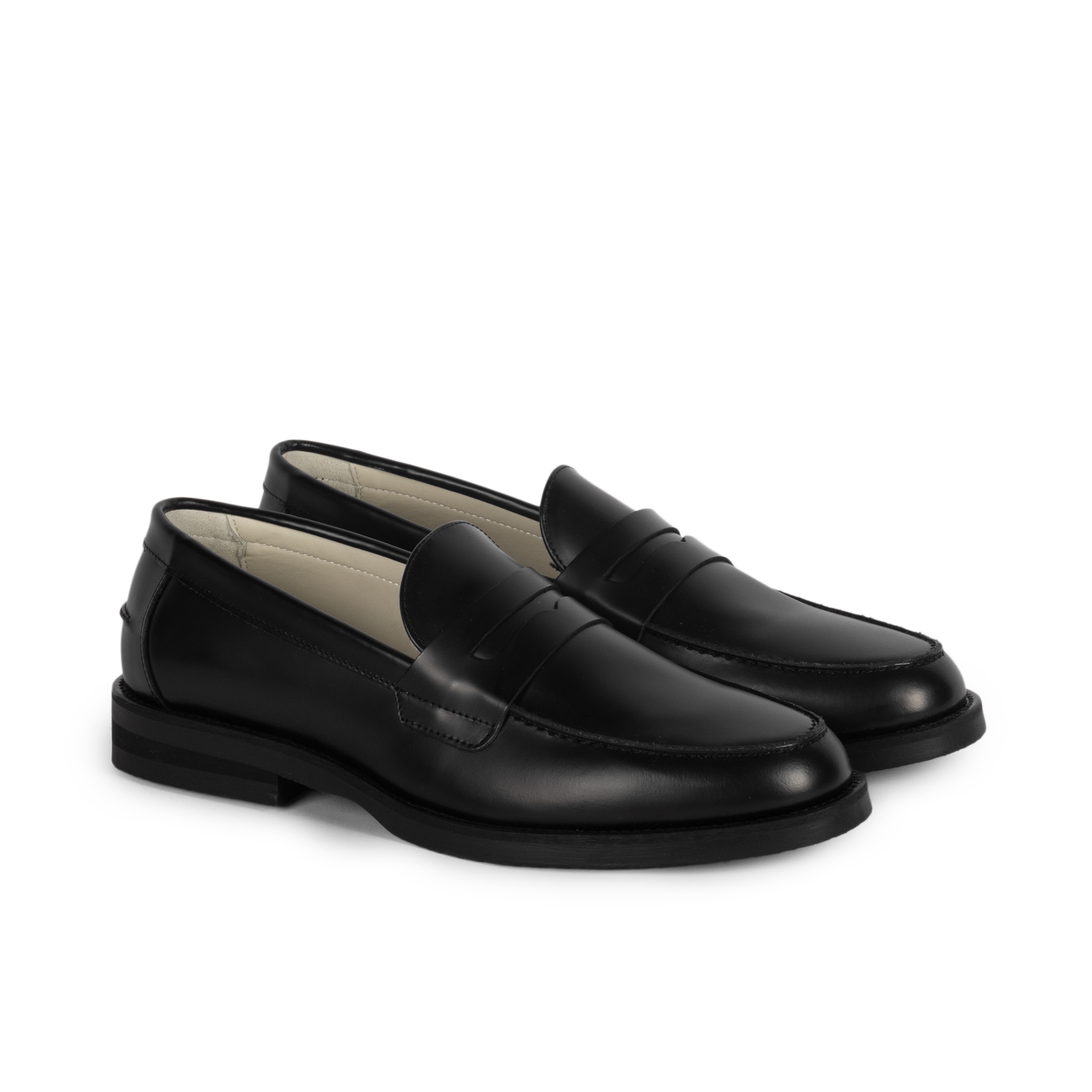 Duke + Dexter Wilde Black Penny Loafer PWBLAPEN