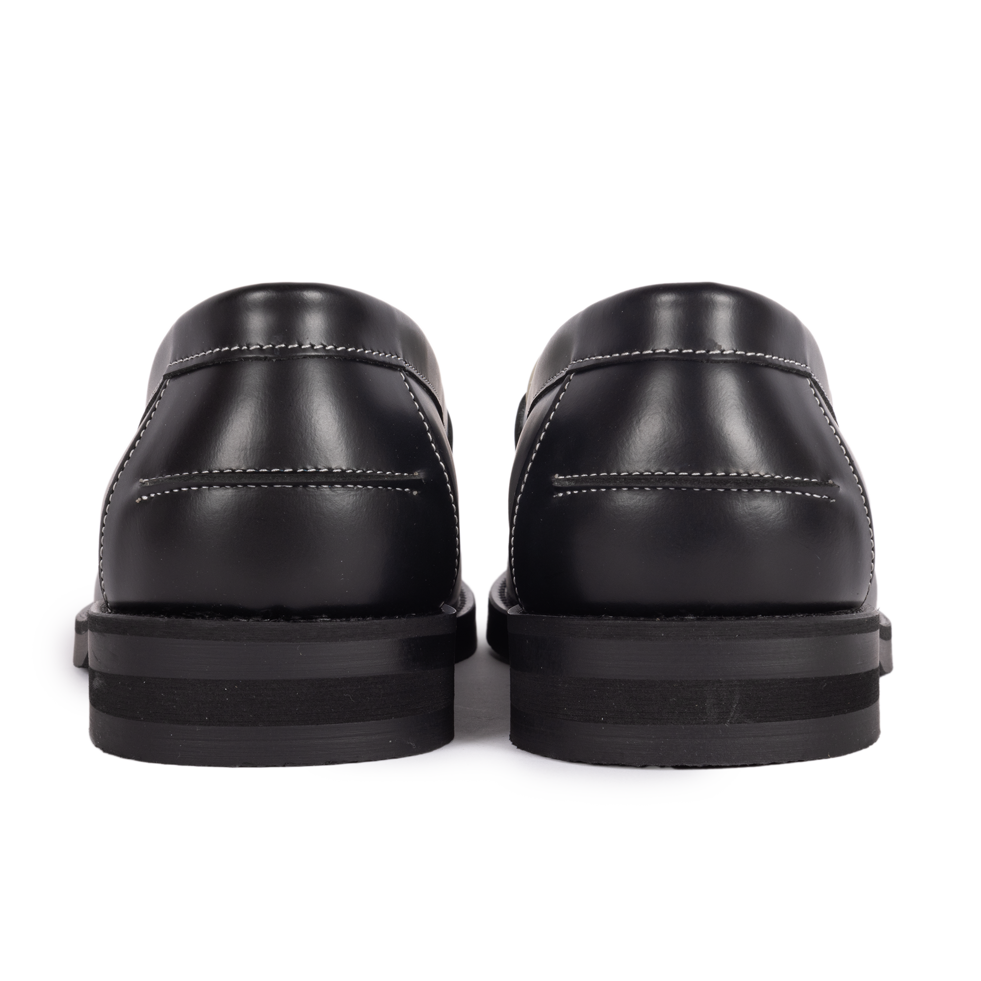 Duke + Dexter Wilde Black/White Penny Loafer PWBWPEN