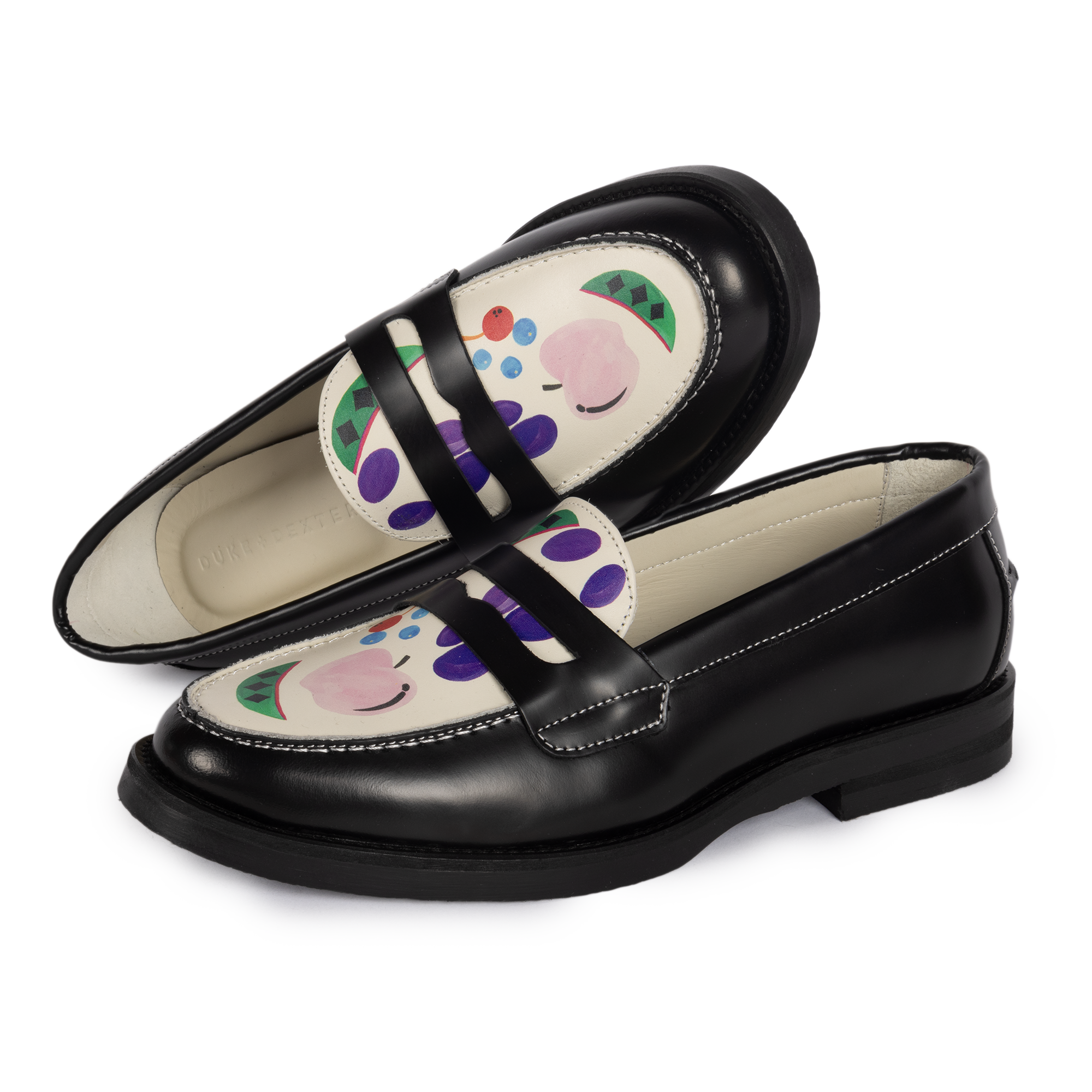 Duke + Dexter Women's Wilde Fruit Salad Penny Loafer WWFRUIT