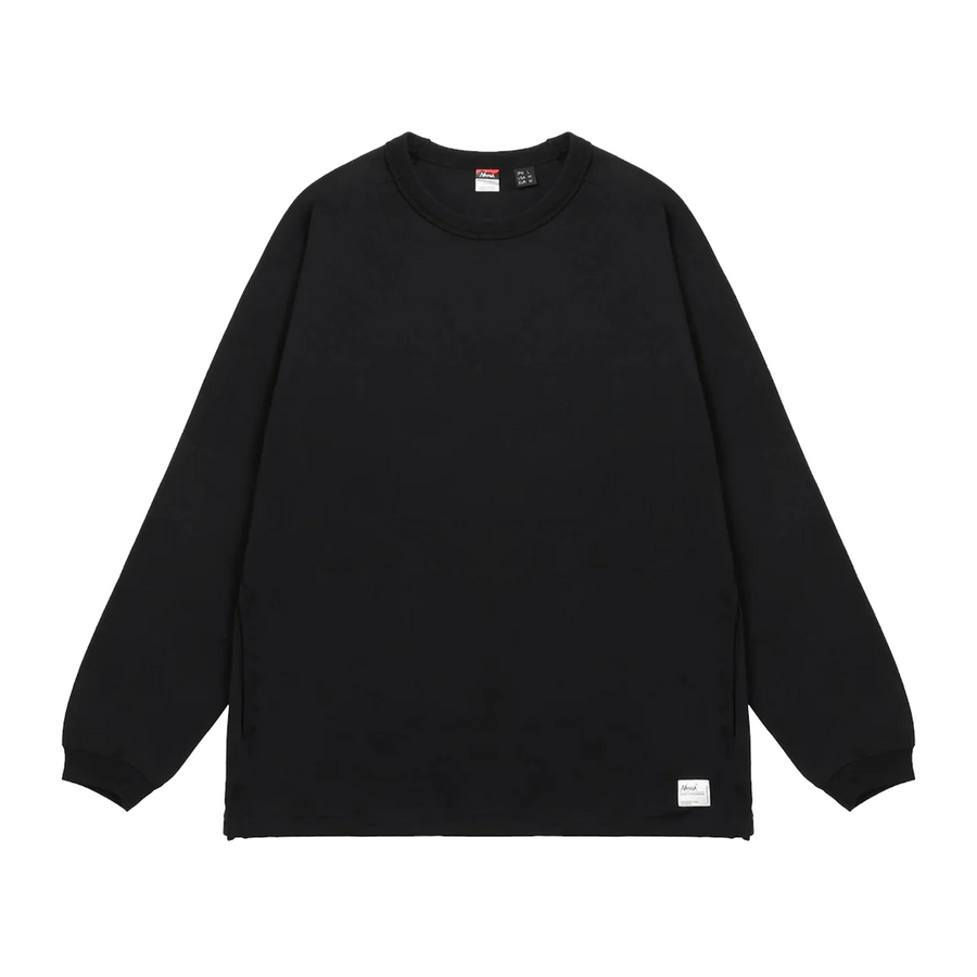 Nanga Eco Hybrid Oversized L/S Tee Black