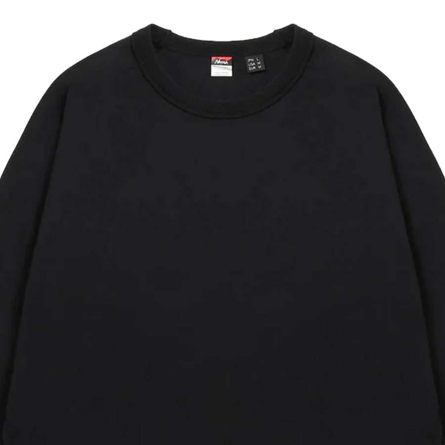 Nanga Eco Hybrid Oversized L/S Tee Black