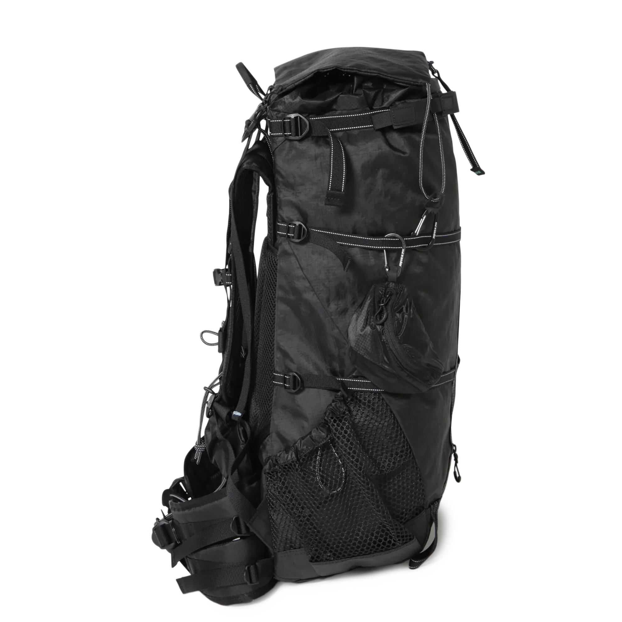 and wander Ecopak 40L Backpack Black