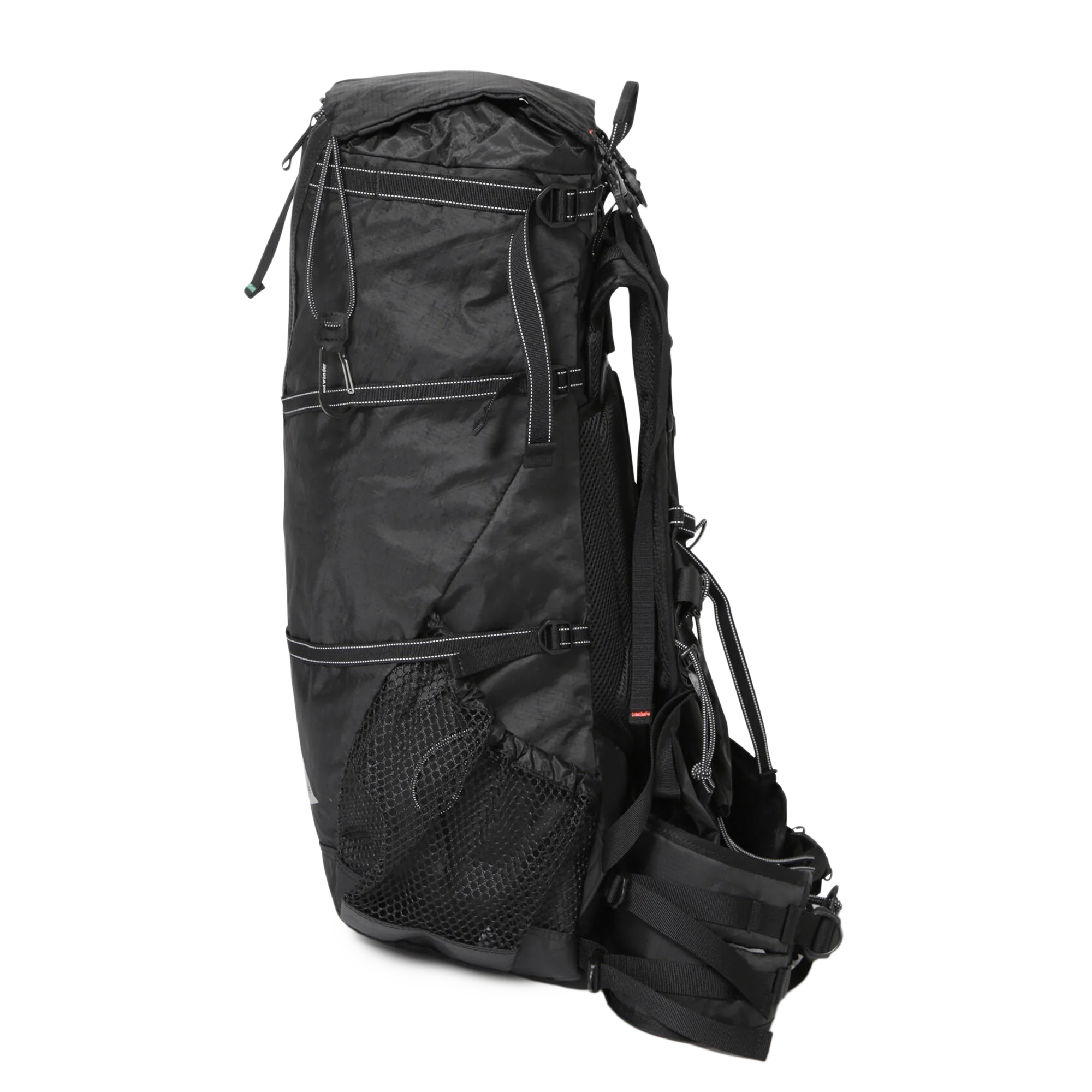 and wander Ecopak 40L Backpack Black