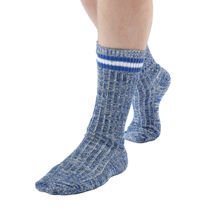 Universal Works Everyday Stripe Sock Navy