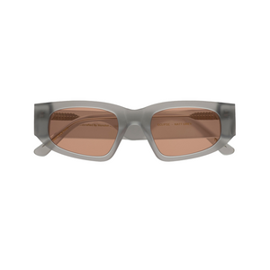 Monokel Eyewear | Eclipse matt Grey | Orange Solid Lens | MN-D2-GRYM-ORA