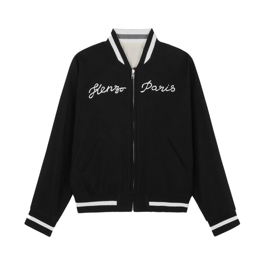 Kenzo Kenzo Elephant Souvenir Jacket Black