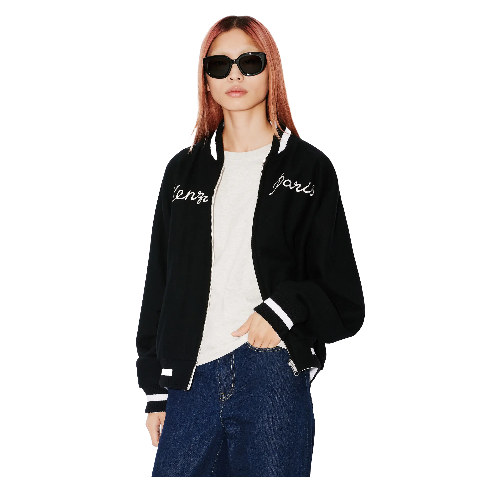 Kenzo Kenzo Elephant Souvenir Jacket Black