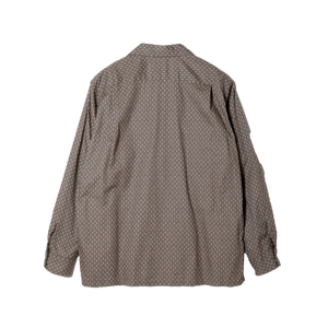 Engineered Garments Classic Shirt Charcoal Music Note