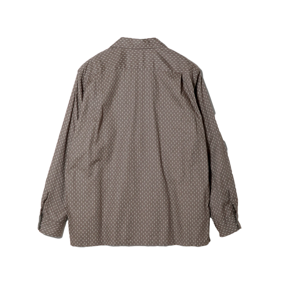 Engineered Garments Classic Shirt Charcoal Music Note