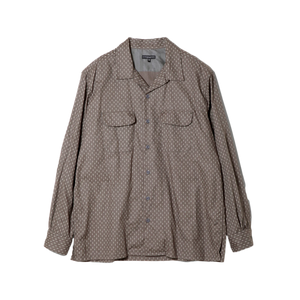 Engineered Garments Classic Shirt Charcoal Music Note