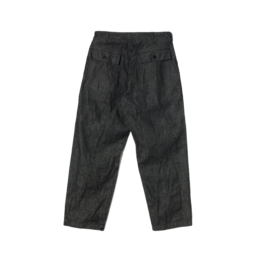 Engineered Garments Fatigue Pant Black 14oz Cone Denim