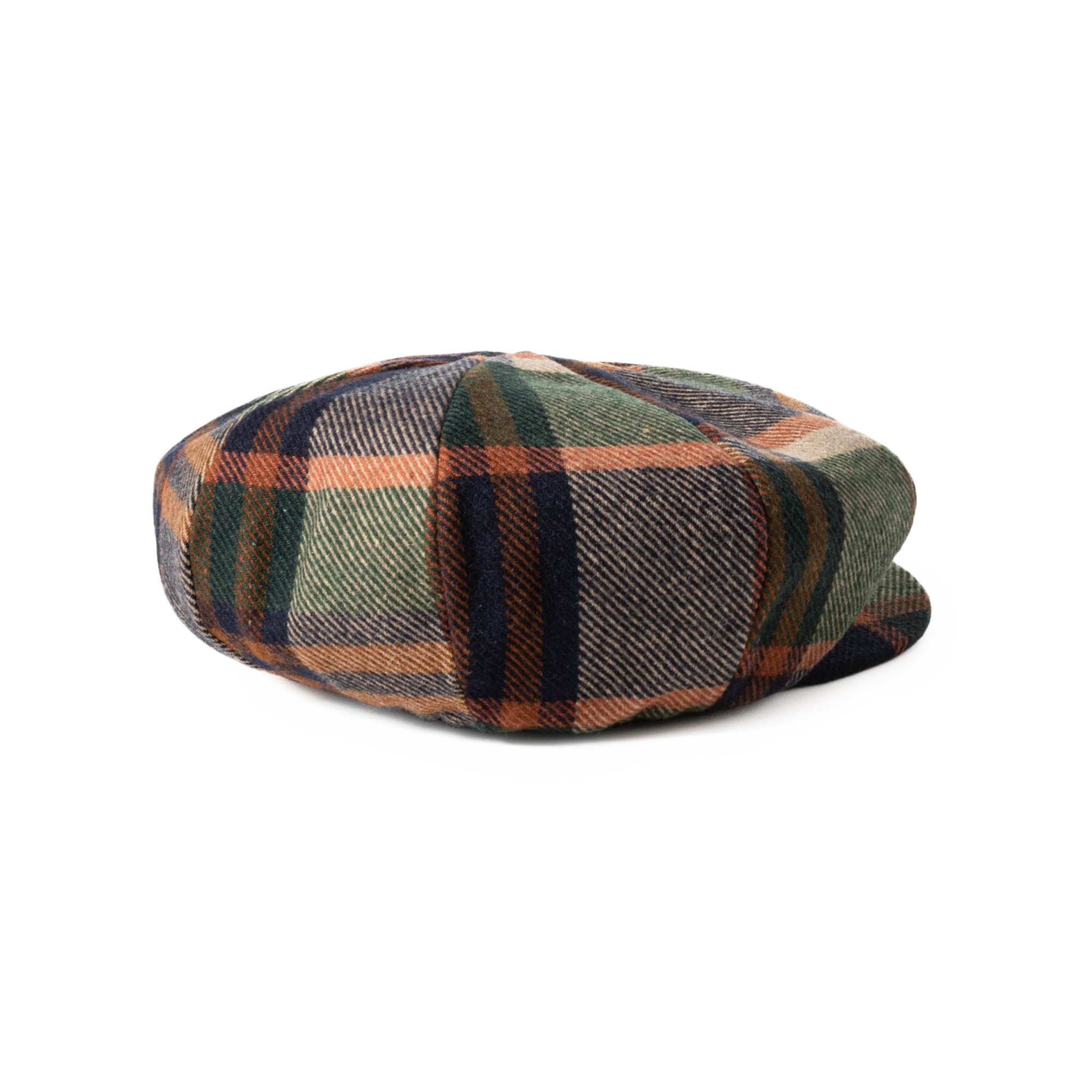 Engineered Garments Newsboy Cap Navy/Brown