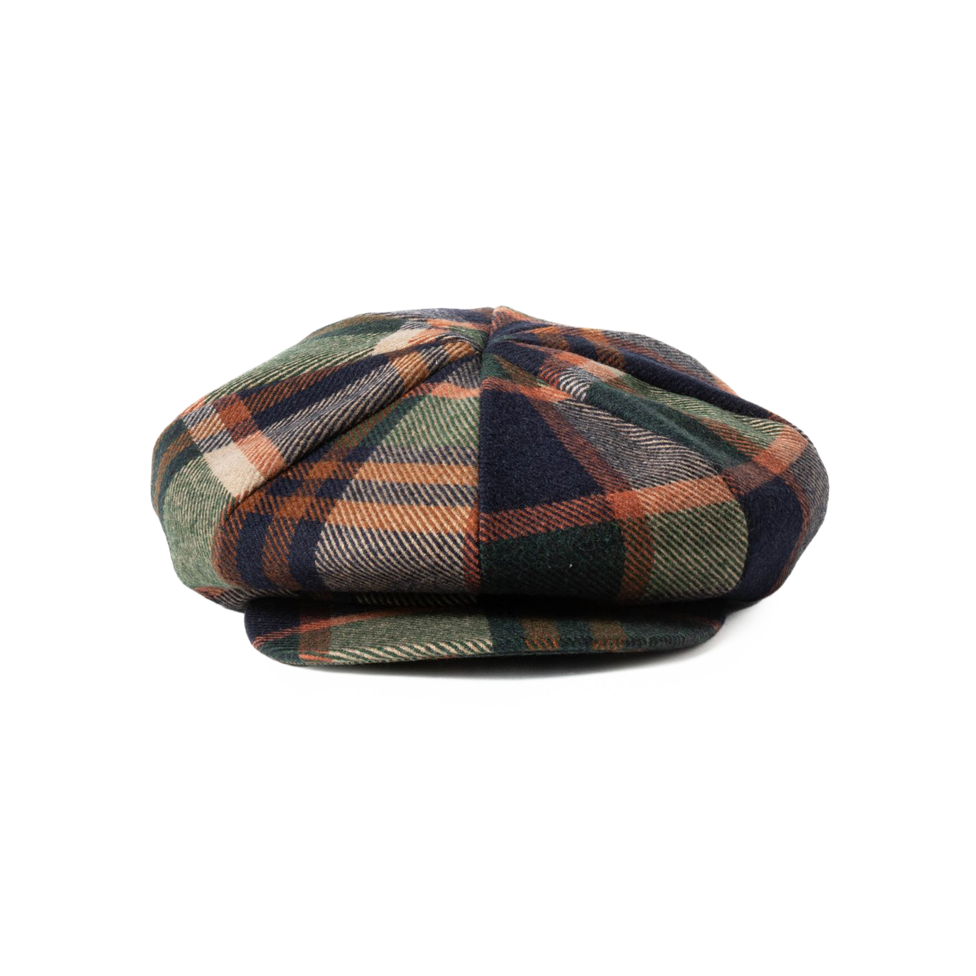Engineered Garments Newsboy Cap Navy/Brown