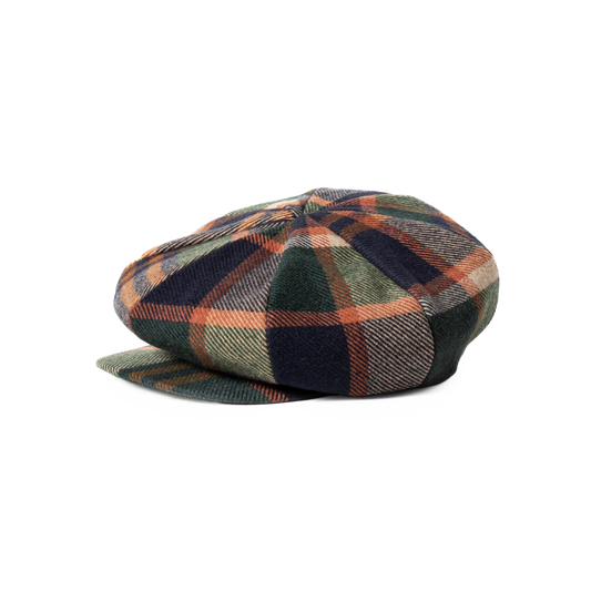 Engineered Garments Newsboy Cap Navy/Brown