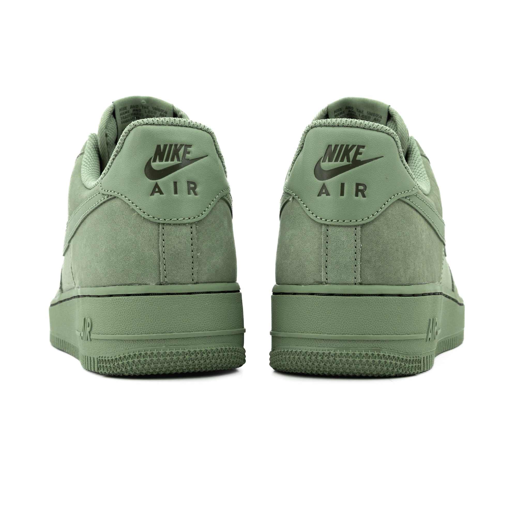 Green nike air hot sale force ones