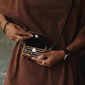 Feng Chen Wang  Bamboo Root Mini Bag