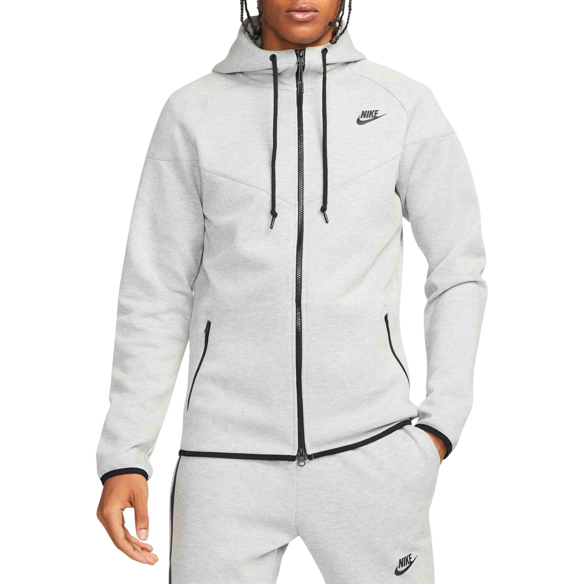 Nike Sportswear Tech Fleece OG Full Zip Hoodie Sweatshirt Dark