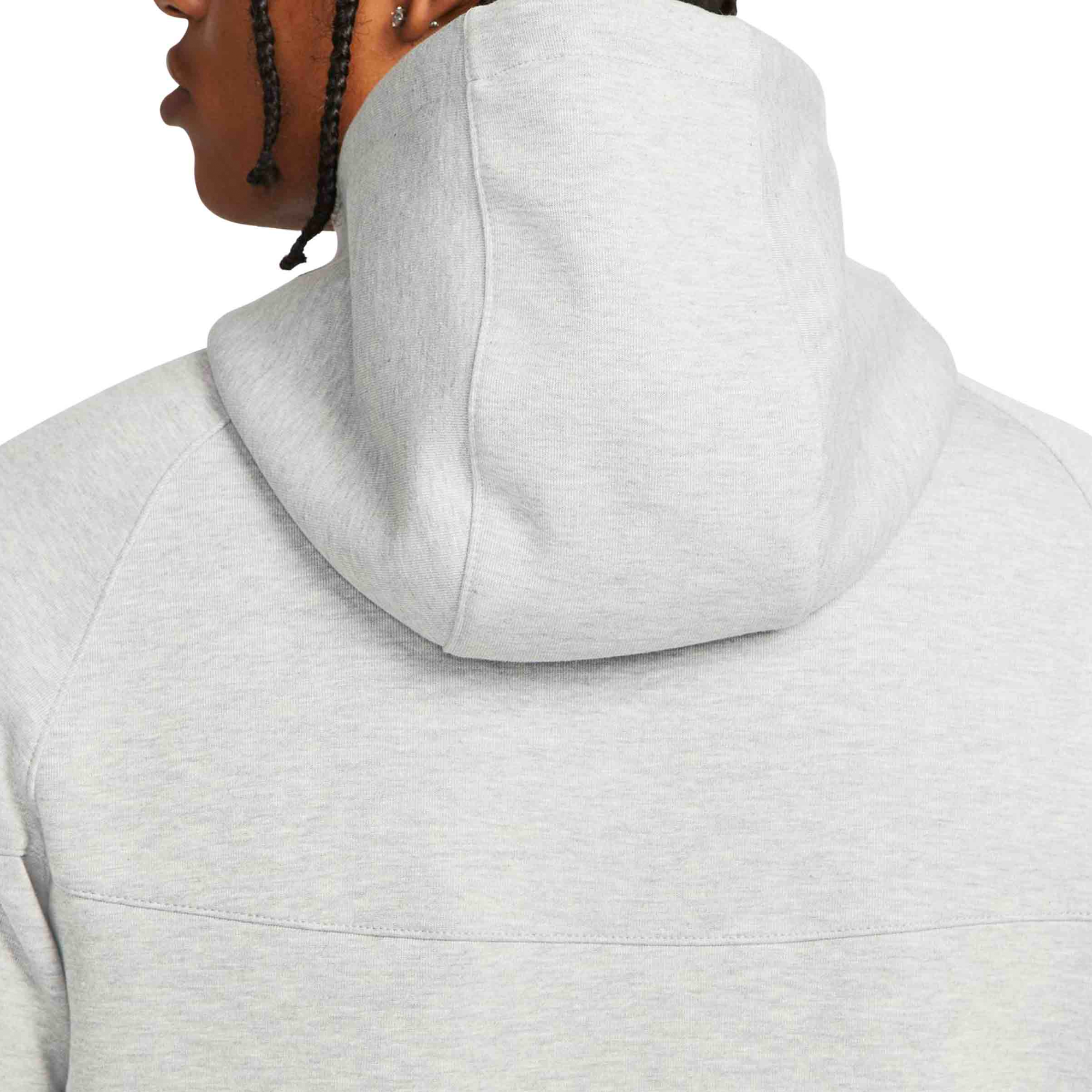 Gray nike 2025 tech hoodie