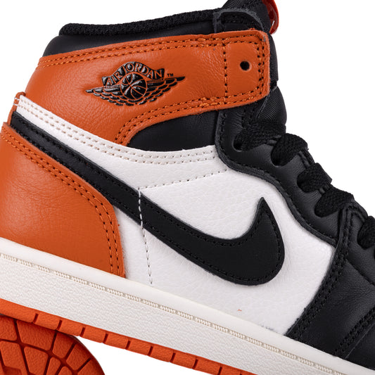 Nike Air Jordan 1 Retro High OG "Shattered Backboard" (PS) Black/Black/Sail/Starfish FD1412-008