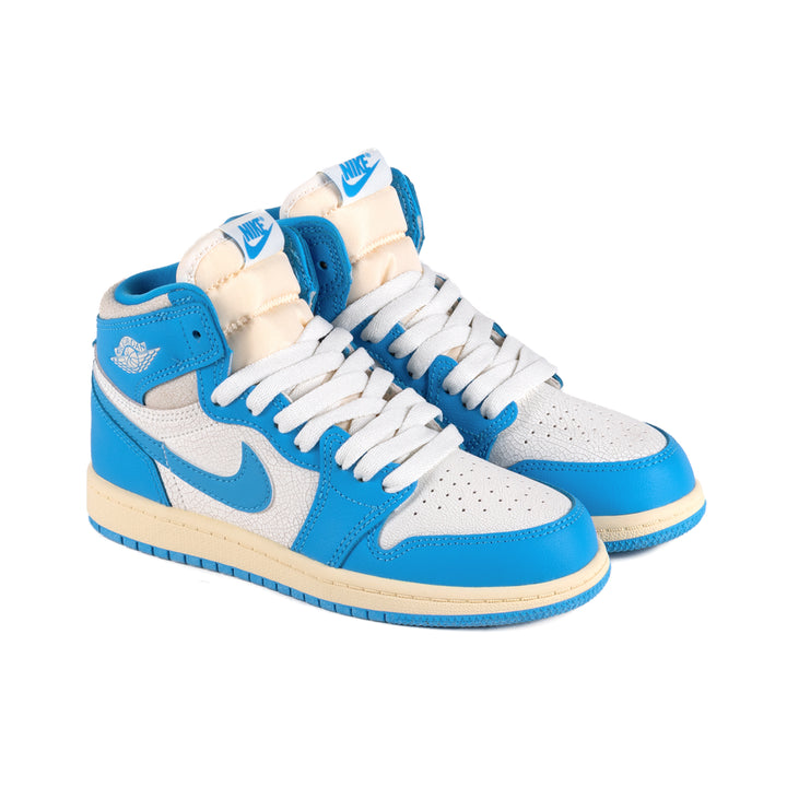 Nike Air Jordan 1 Retro High OG (PS) Dk Powder Blue/Dk Powder Blue/Sail FD1412-402