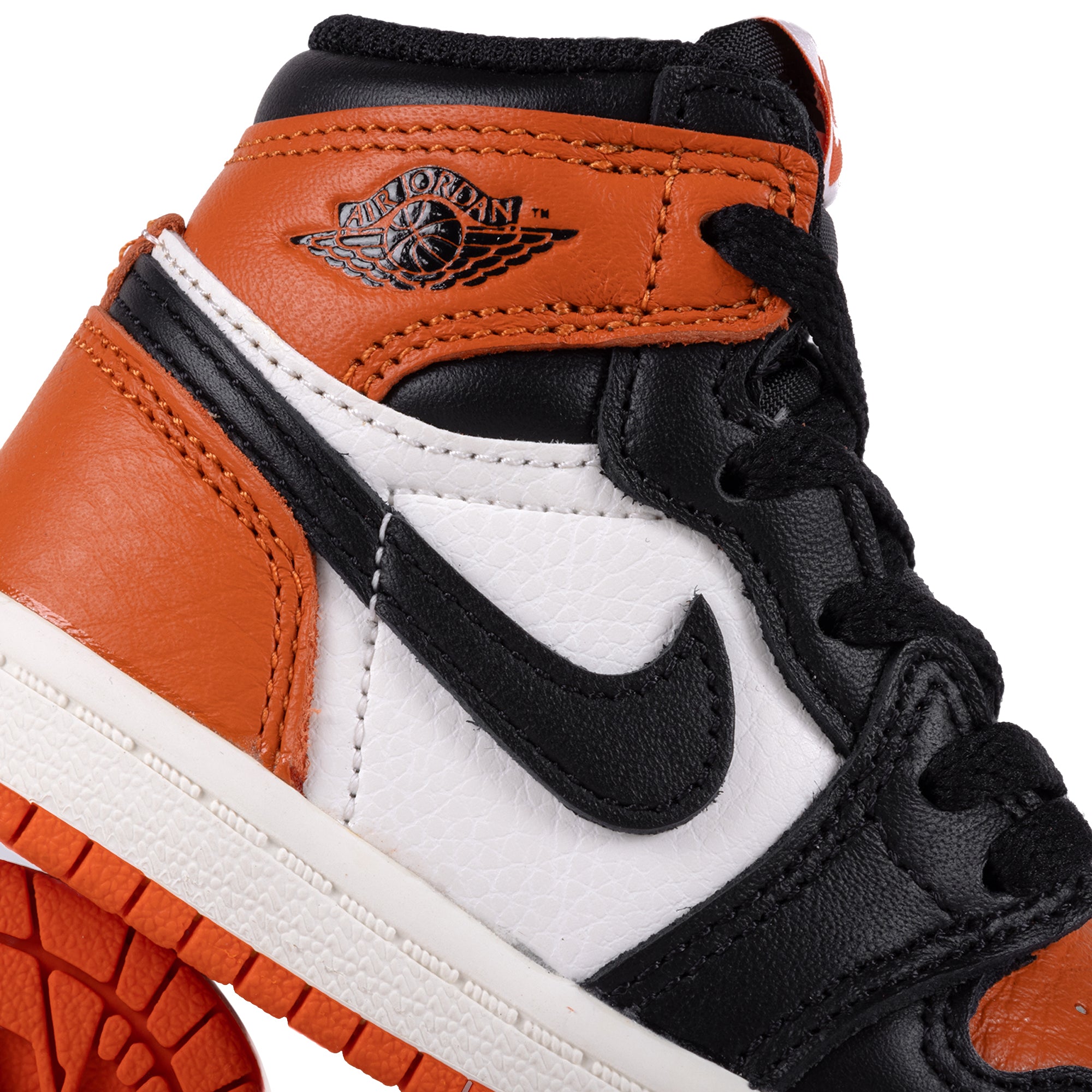 Nike Air Jordan 1 Retro High OG "Shattered Backboard" (TD) Black/Black/Sail/Starfish FD1413-008